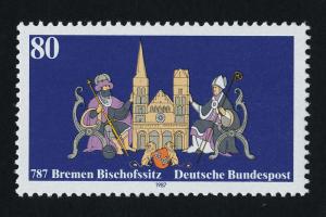 Germany 1513 MNH Bishopric of Bremen, Architecture