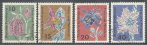 Germany ~ #857-60 ~ Flora ~ Used Set