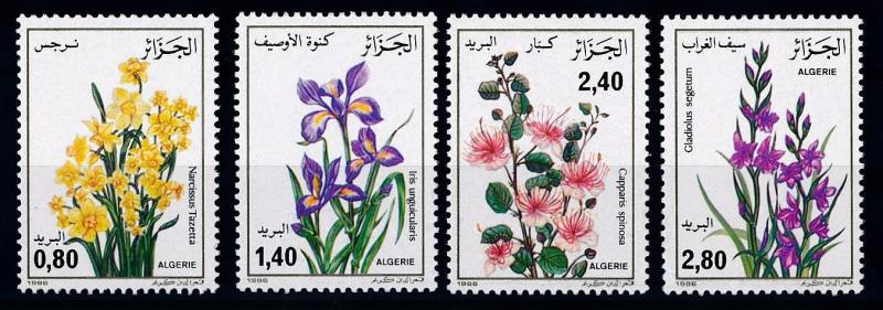 [64957] Algeria 1986 Flora Flowers Blumen  MNH