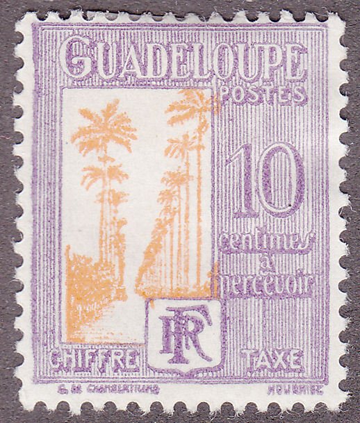 Guadeloupe J28 Avenue of Royal Palms 1928