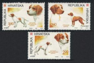 Croatia Dogs 3v SG#336-338