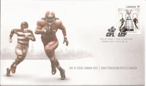 2012 Canada FDC Sc 2568 - 100th Grey Cup Game - Grey Cup