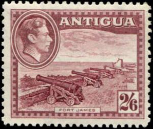 Antigua SC# 92 SG# 106 Fort James 2sh6d Mint Never Hinged