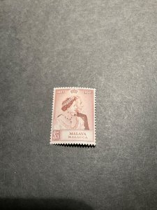 Stamps Malaya-Malacca Scott #2 hinged