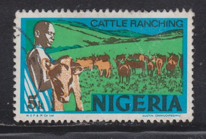 Nigeria 294 Cattle Ranching 1974