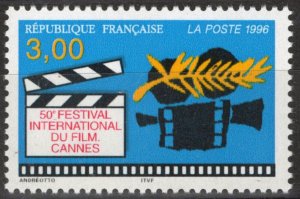 ZAYIX France 2550 MNH Cannes Film Festival Movies Entertainment 032323SM115M