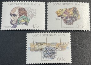 COCOS ISLANDS # 78-80-MINT NEVER/HINGED---COMPLETE SET----1981