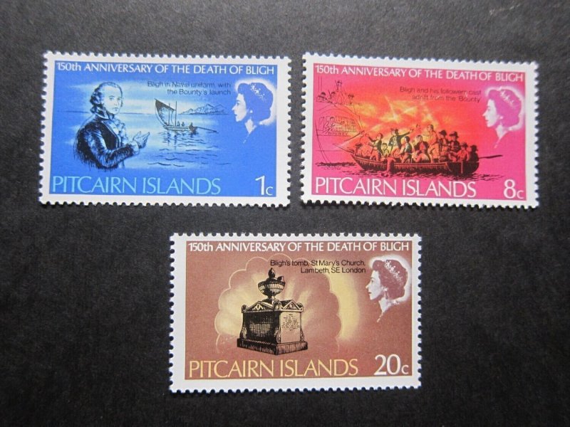 Pitcairn Island 1967 Sc 85-87 set MH