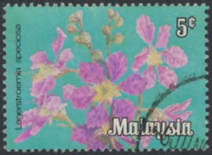 Malaysia    SC# 193   Used  Flowers   see details & scans