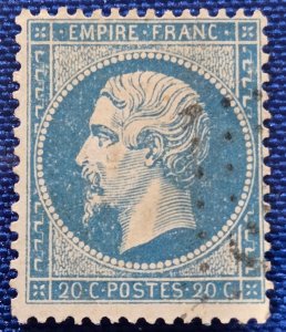 France-Scott #26, Used, Emperor Napoleon III, CV $1.25