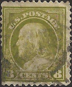 # 414 Used FAULT Pale Olive Green Ben Franklin SCV-2.00