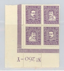 Denmark #171a Mint (NH) Multiple