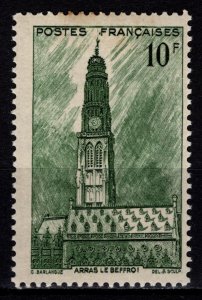 France 1942 Belfry, Arras Town Hall, 10f [Unused]