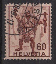 Switzerland 1941 - Scott 271 used - 60c, William Tell 