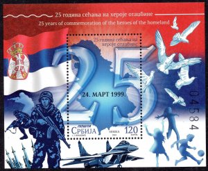 2161 - Serbia 2024 - 25 Years of Commemoration of the Heroes of the Homeland-MNH