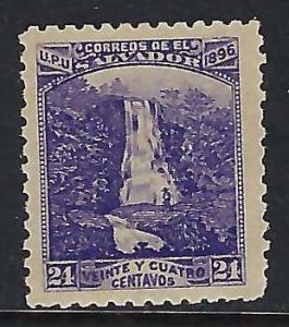 El Salvador 157K MNG FALLS 440C-2