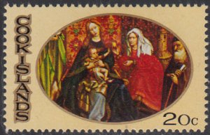 Cook Islands 1969 MH Sc #271 20c Madonna and Child Flemalle Christmas