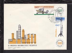 Poland 1966 U/A FDC BIN
