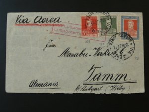 air mail cover 1933 sent from Buenos Aires Argentina to Stuttgart 81232