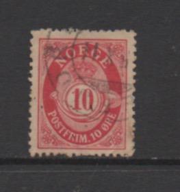 Norway  Scott#  80     single used