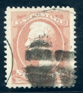 US SCOTT #208, Used-XF-Jumbo (DFP 5/15/20)