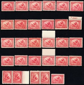 549, Mint NH F-VF 2¢ - WHOLESALE Lot of 29 Stamps CV $406 * Stuart Katz