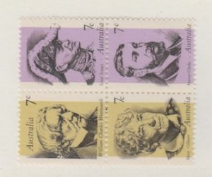 Australia Scott #549a Stamps - Mint NH Block of 4