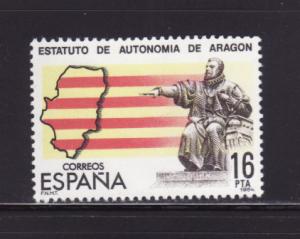 Spain 2366 Set MNH Aragon Autonomy
