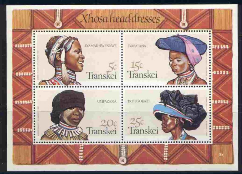 Transkei 90a MNH Headdresses