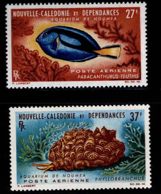 New Caledonia (NCE) Scott C36-C37 MH* set