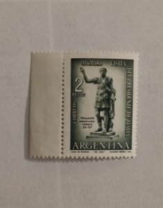 ARGENTINA 1961 PRESIDENT OF ITALY GIOVANNI GRONCHI FIRST DAY COVER FDC + STAMP