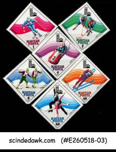 HUNGARY - 1979 13th WINTER OLYMPIC GAMES LAKE PLACID - 6V MNH