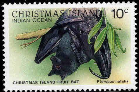 Christmas Island Scott 200 MNH** Fruit Bat stamp