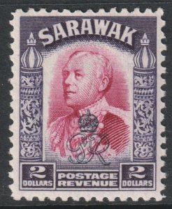 Sarawak Scott 172 - SG163, 1947 GviR Crown Colony $2 MH*