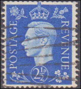 Great Britain #239a, Complete Set, Watermarked Sideways, 1937-1939, Used