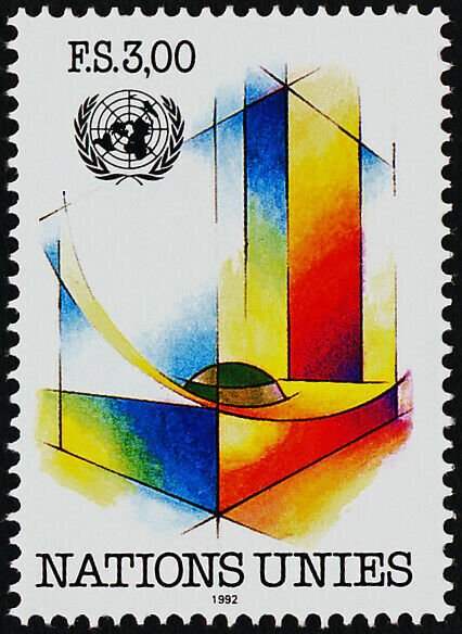 United Nations - Geneva 213 MNH Art, Architecture