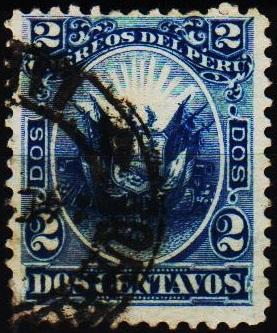 Peru. 1886 2c S.G.315 Fine Used