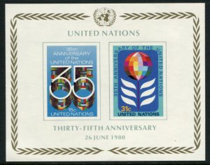 324 UN NY 46c 35th Anniversary SS, MNH