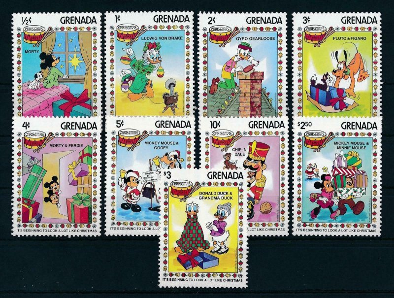 [22507] Grenada 1983 Disney Characters and Christmas MNH