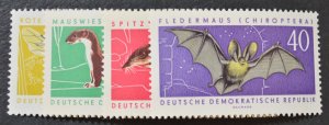 DDR Sc # 591-594, VF MNH