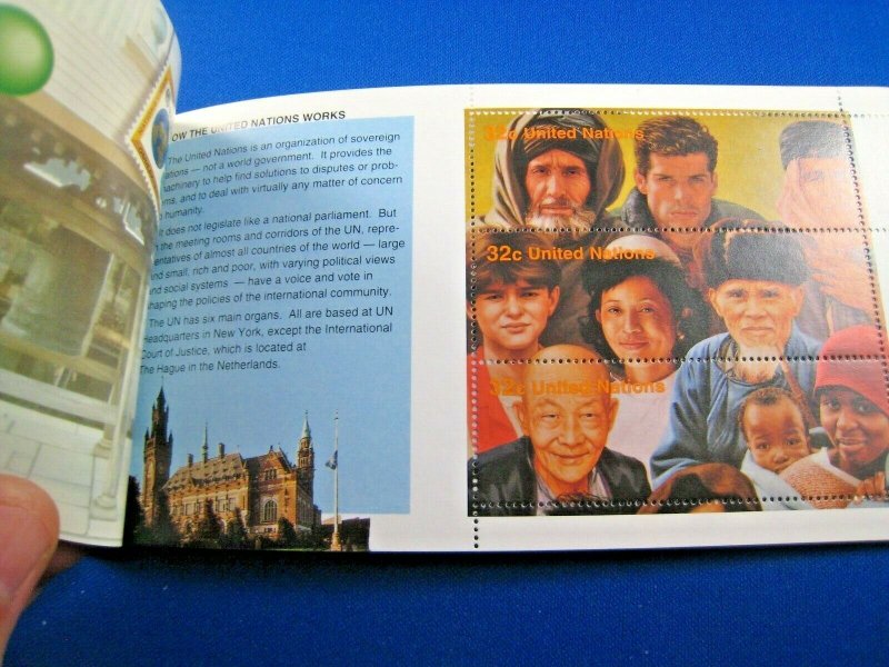 UN/NY 1995 - SCOTT #670 - 50TH ANNIVERSARY OF THE UN BOOKLETS 