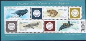 Canada 2007 Scott 2229 Endangered Animals MNH