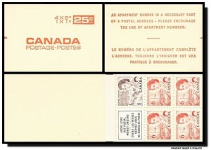 CANADA BK59a MNH, Centennial Issue