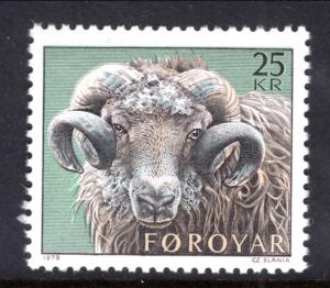 Faroe Islands 42 Ram MNH VF