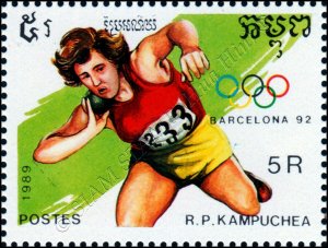 Olympic Summer Games 1992, Barcelona (I) (MNH)