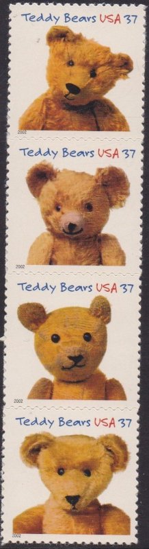 3656a Teddy Bears MNH