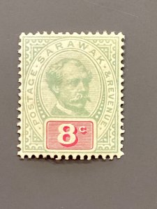 Sarawak 14 VF MH. See note. Scott $ 24.00