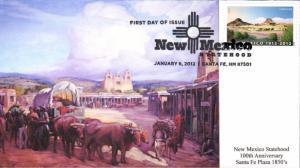 #4591 New Mexico Statehood S & T FDC