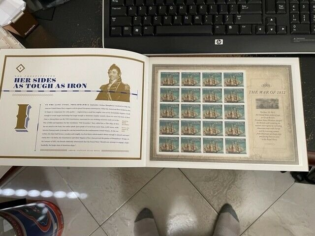 THE WAR OF 1812 USPS STAMP KIT LIMITED EDITION COLLECTOR'S SET W/ 4 MINT SHEETS