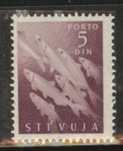 Yugoslavia Trieste Zone B Scott j10 MNH** fish stamp CV$4.50